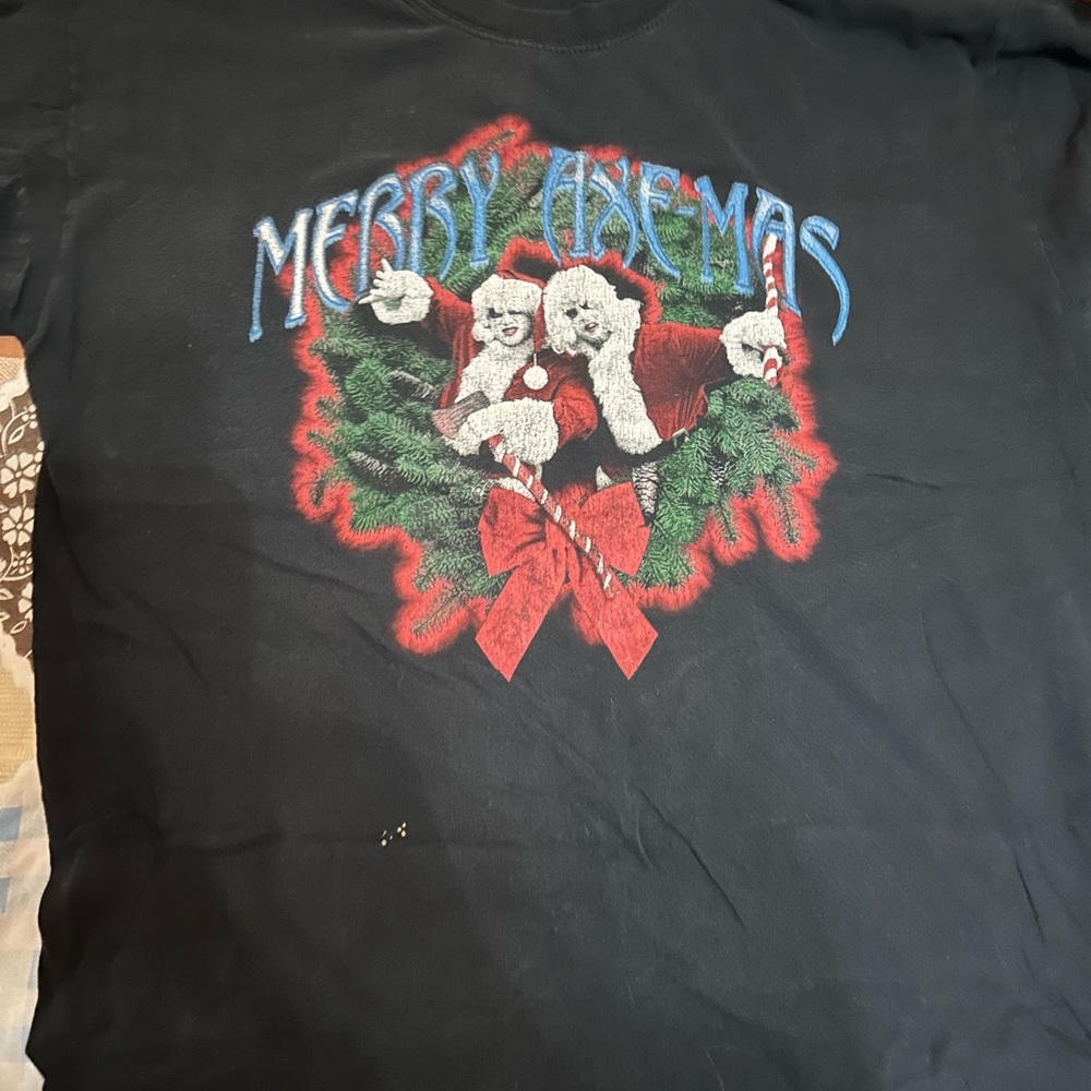Vintage Twizted Merry AxeMas Shirt Large